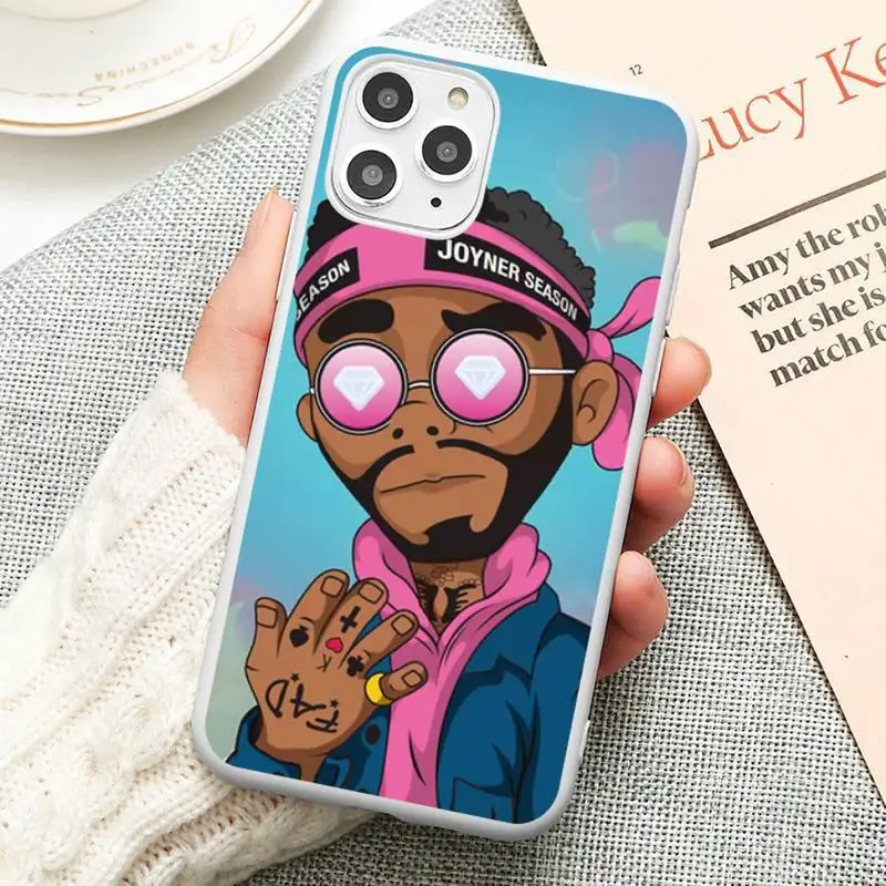 

American rapper Joyner Lucas Phone Case Candy Color for iPhone 6 6S 7 8 11 12 XS X SE 2020 XR mini pro Plus MAX funda