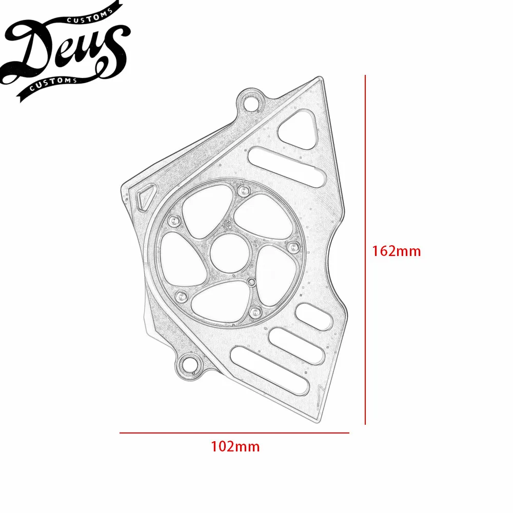 

For Honda CBR250R CBR 250R CBR250 2010 2011 2012 2013 2014 Red Gold Motorcycle Front Sprocket Chain Guard Cover Left Side Engine