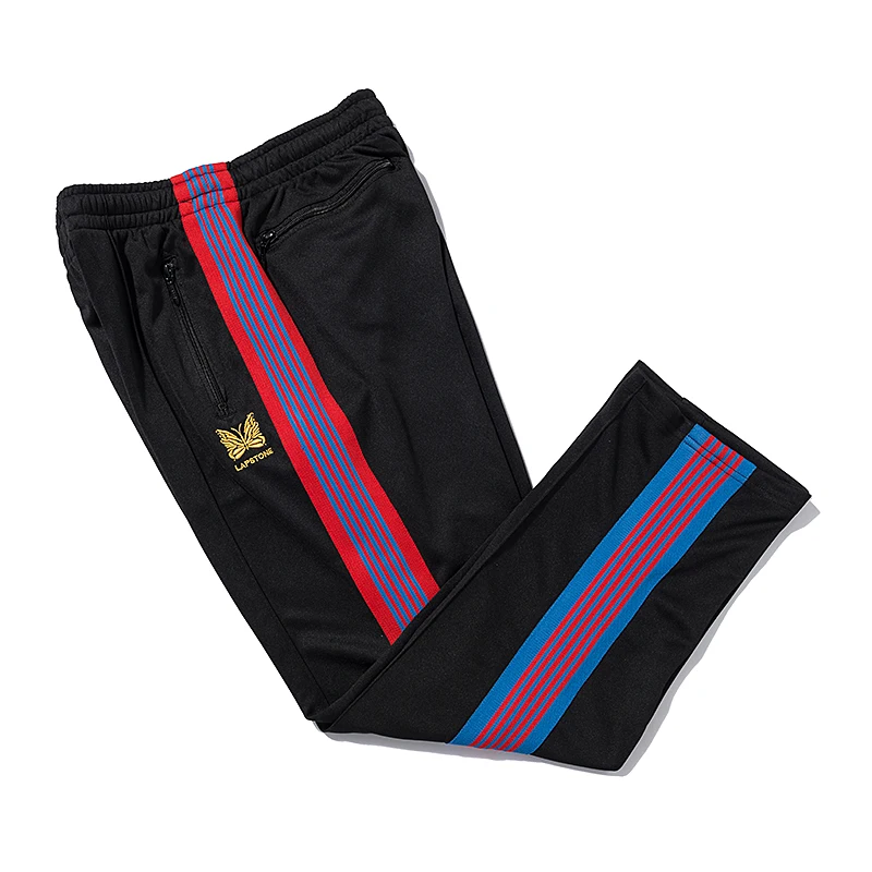 Спортивные штаны для мужчин и женщин уличная одежда 1:1 двухцветные с боковой