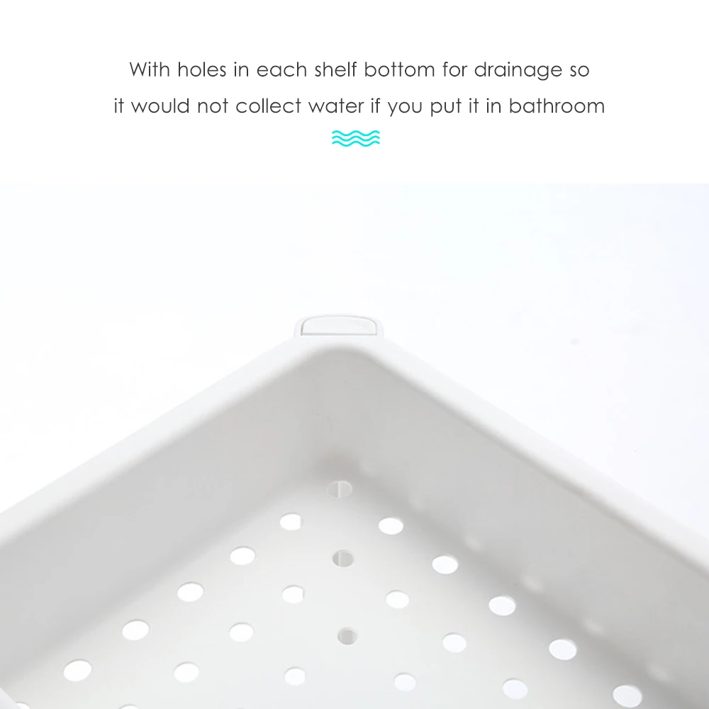 4-уровневая полка для ванной комнаты стеллаж хранения стойка демонстрации