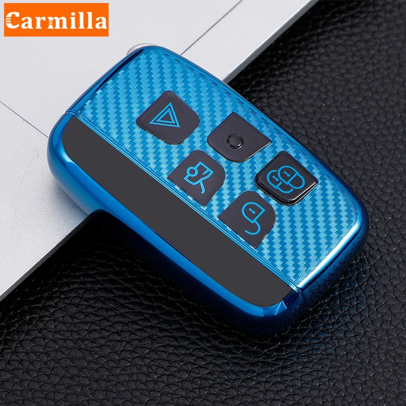 

Мягкий чехол из ТПУ для автомобильного ключа с дистанционным управлением, чехол-держатель для Land Rover Range Rover Sport Evoque Freelander для Jaguar XF XJ XE XJL XF