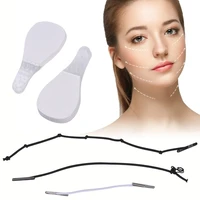 40pcsset invisible thin face stickers v shape face lift facial line wrinkle sagging skinface lift up fast chin adhesive tape