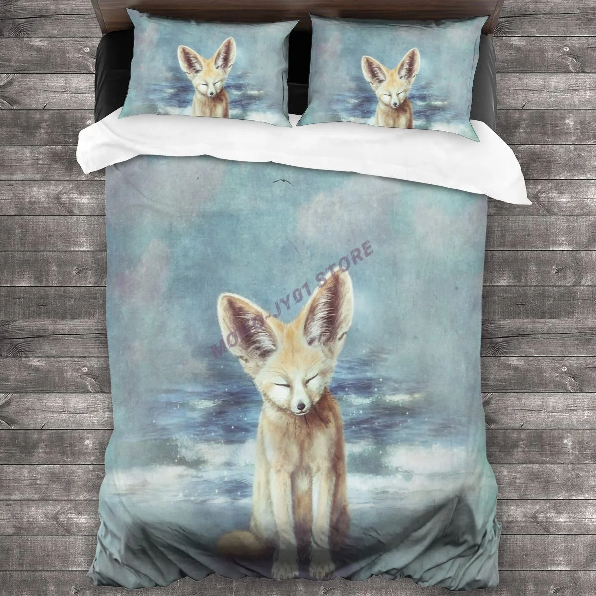 

A Fennecs Dream Bedding Set Duvet Cover Pillowcases Comforter Bedding Sets Bedclothes