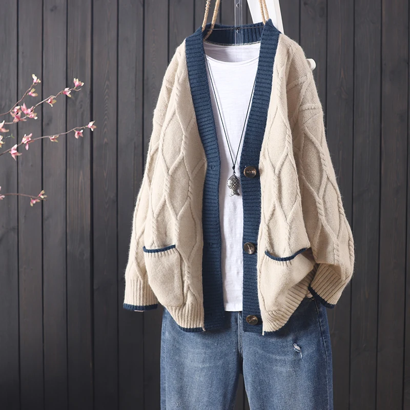 Look for the old style women's open sleeve sweater
