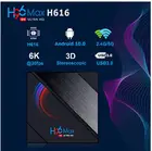 ТВ-приставка H96 max H616, Android 10,0, четырехъядерный Allwinner H616, 4 ГБ, 32 ГБ, 64 ГБ, 6K, медиаплеер с 2,4 ГГц и стандартным Wi-Fi, BT 4,0
