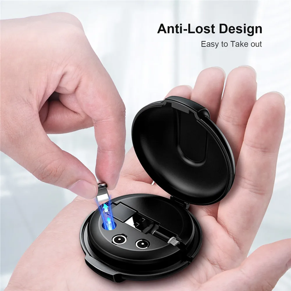 Многофункциональный магнитный кабель HOMTOM Type-C для передачи данных 1 м 3 в usb-кабель