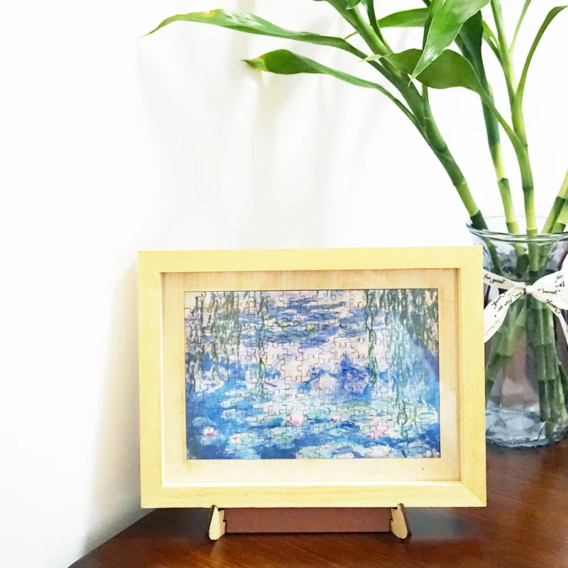 Эксклюзивное создание из бутика Микеланджело фоторамка головоломка Деревянный