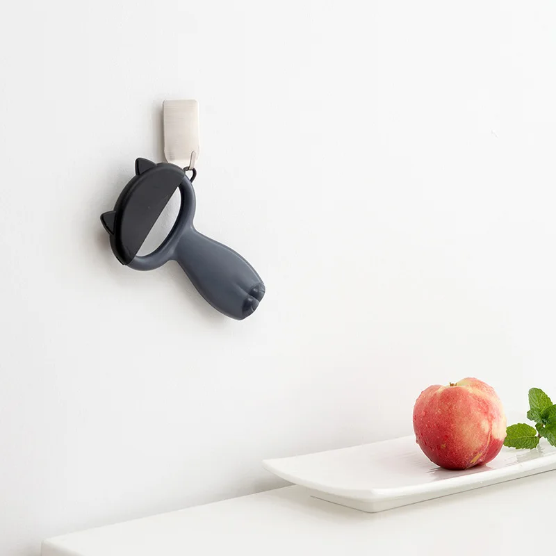 Мультфильм кошка Овощечистка фрукты очищенная Дыня овощи и строгальный