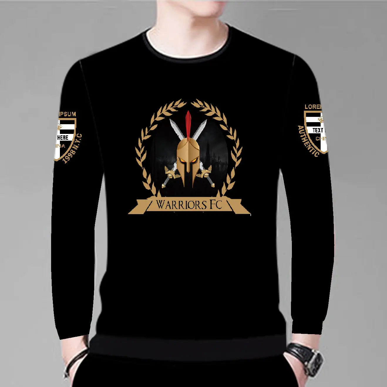 Warm clothes fall cotton outdoor sports wear leisure clothes suit for boys sports set of clothes