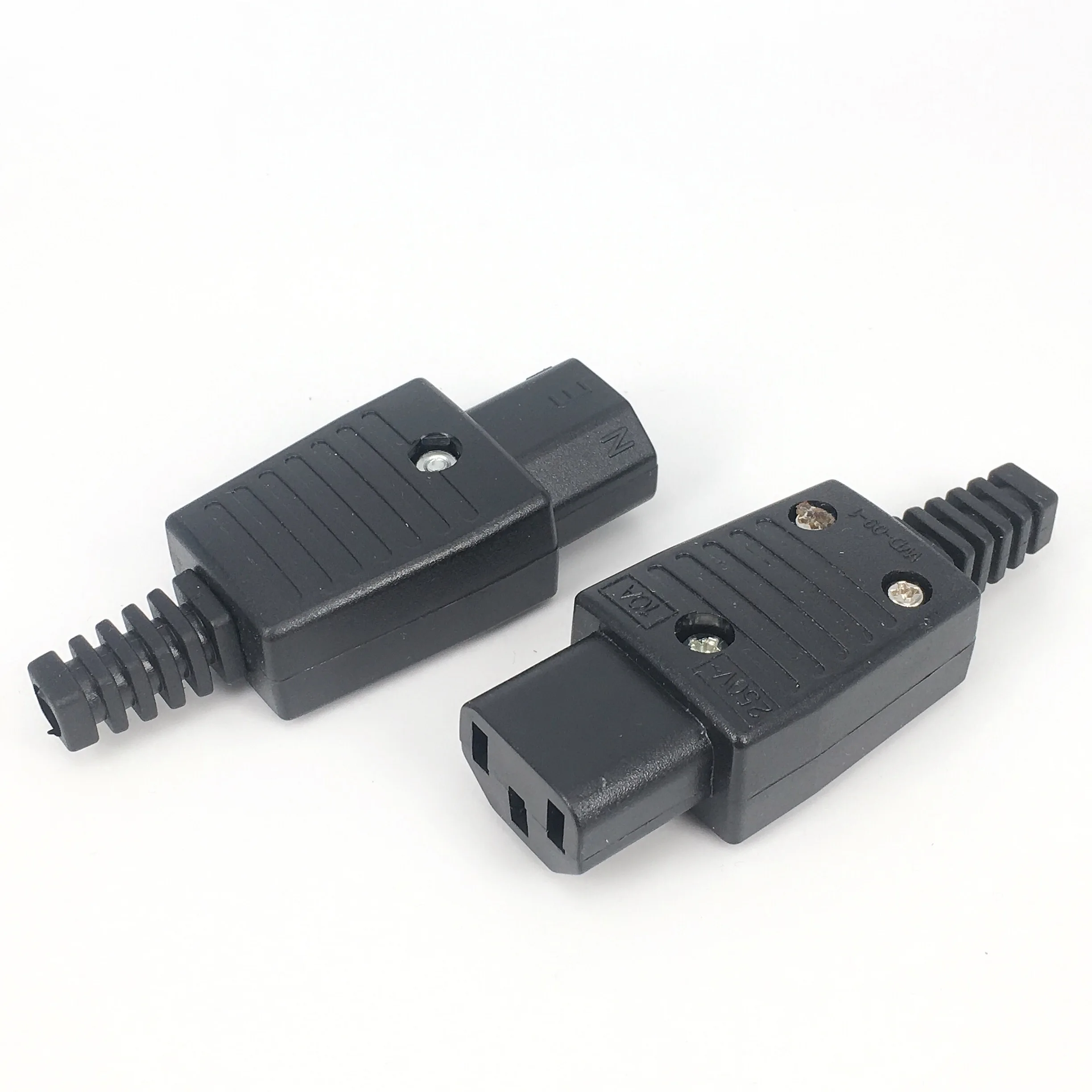 Новинка оптовая цена черный разъем питания IEC 320 C13 с розеткой 3-контактный 10 А/250 В |