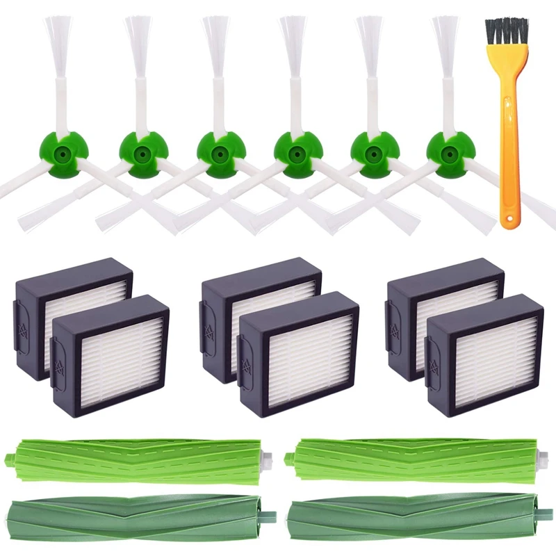 Replacement Parts Kit Vacuum Cleaner Replenishment Brush Filter Accessory for Irobot Roomba I7 + Plus E5 E6 E7 Series | Бытовая техника