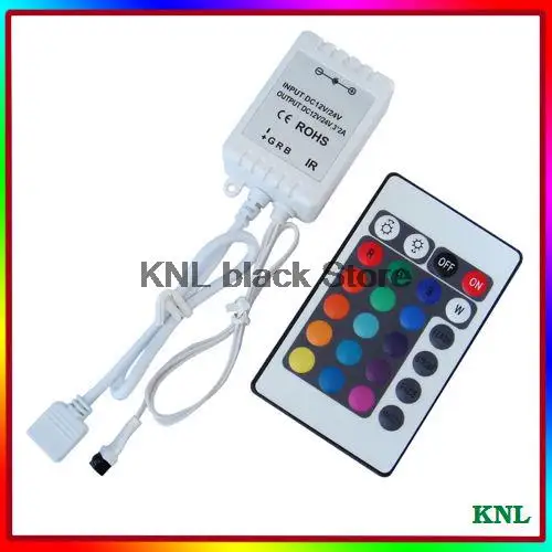 Пульт дистанционного управления RGB RGBW 24 кнопки полноцветная светодиодная лента