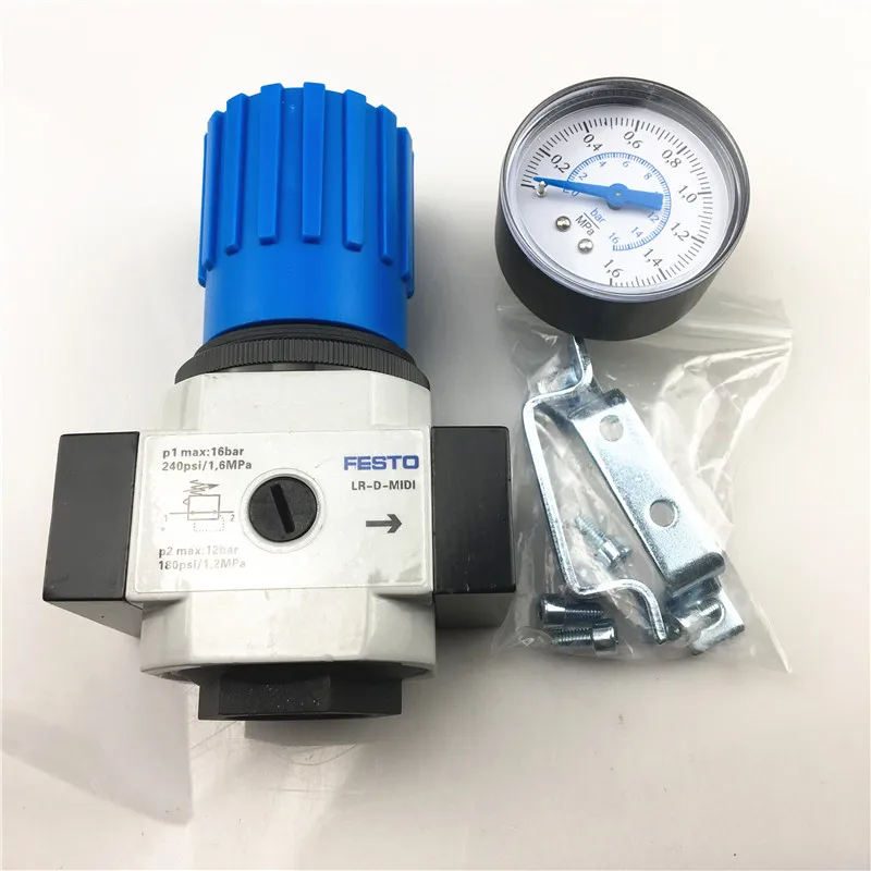 LR 3/8 d mpa D 7 I MIDI 1/2 Festo редукционный клапан давления обработка источника