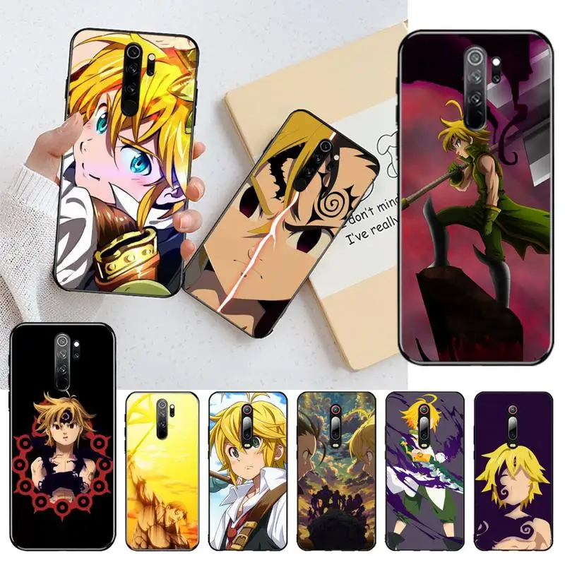 

CUTEWANAN Meliodas Seven Deadly Sins Anime Luxury Unique Design Phone Cover for Redmi 8A Note 9 8 8T 7 6 6A 5 5A 4 4X 4A Go Pro