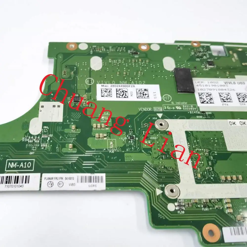 Для Lenovo Thinkpad T440 Материнская плата ноутбука VIVL0 NM-A102 с процессором I7 4500U/4600U 100% тесты
