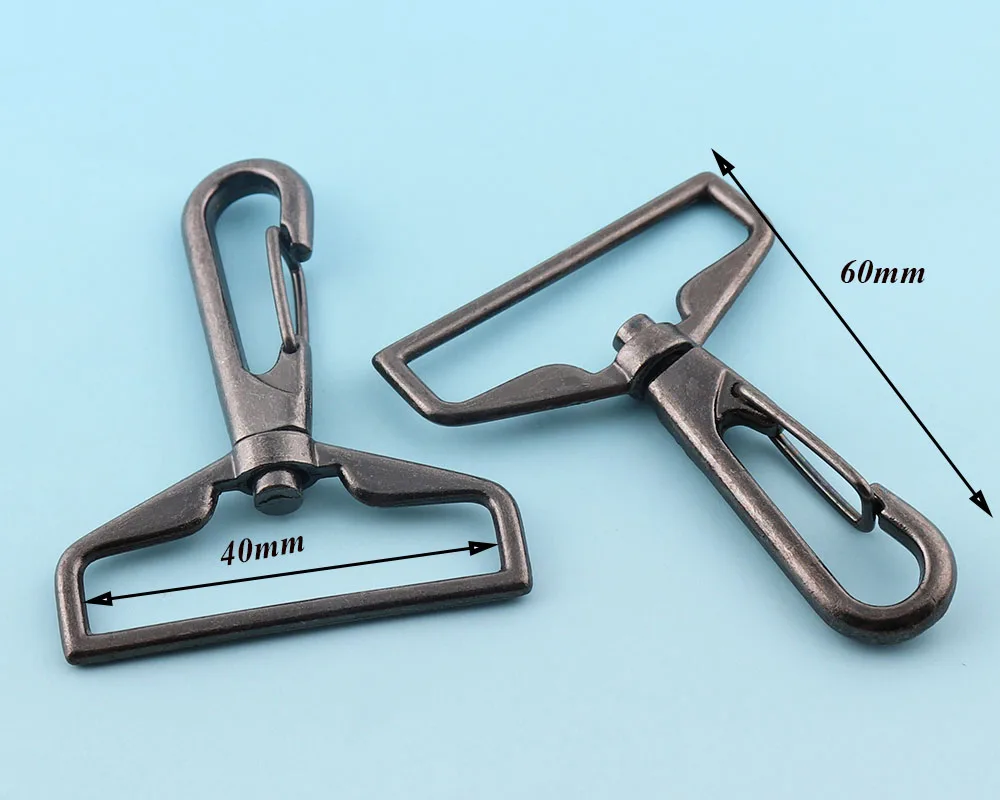 Шарнирная застежка 40 мм черный шарнирный крючок шнурок металлическая