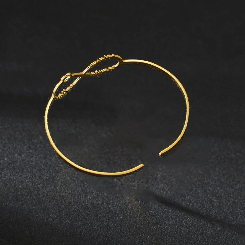 Браслет ручной работы унисекс из нержавеющей стали