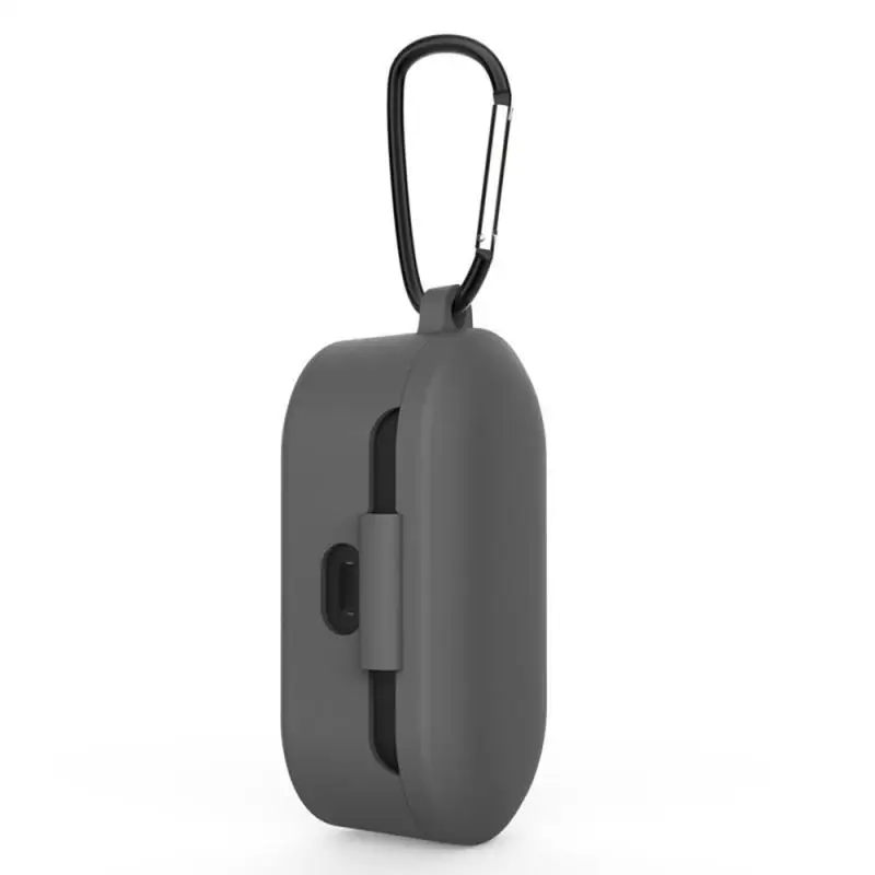1 шт. защитный чехол для QCY T1S/QS2 Bluetooth гарнитура Набор Bluetooth гарнитура силиконовый рукав гарнитура крышка с крючком аксессуары