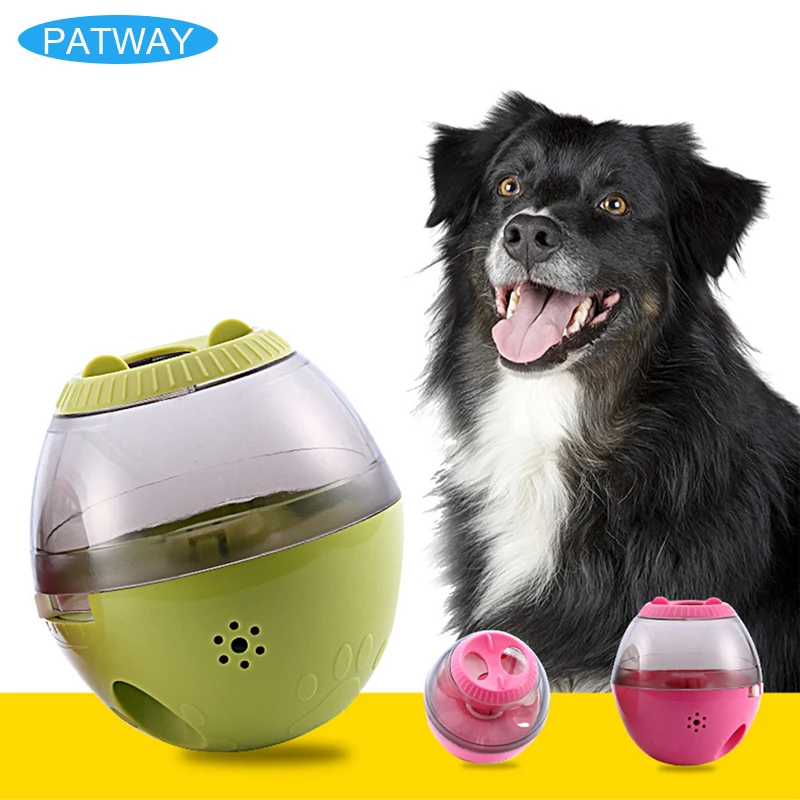 Разноцветные умные игрушки для домашних животных пищевые мячи дозатор еды собак