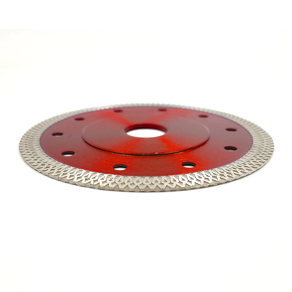 

2 Pcs Super Thin Diamond Disc Saw Leave 4.5" For Cutting Ceramics Porcelain Tiles Granite Tile 22.23mm Inner Diameter