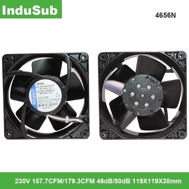 

Germany 4656N 230VAC 19W axial fan 11938 Compact Power Industry Supply Cabinet Cooling Fan