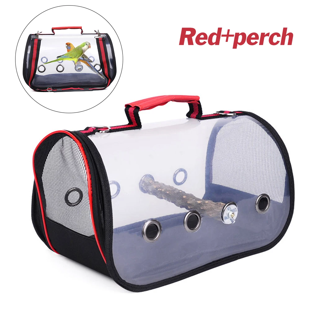Домашние любимцы птицы на открытом воздухе сумка для переноски прозрачные