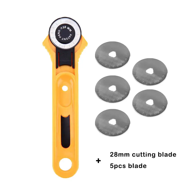 Blade 28mm Cloth Arts Crafts Patchwork Hob Round Knife Sewing Accessories Roller Wheel | Cutting