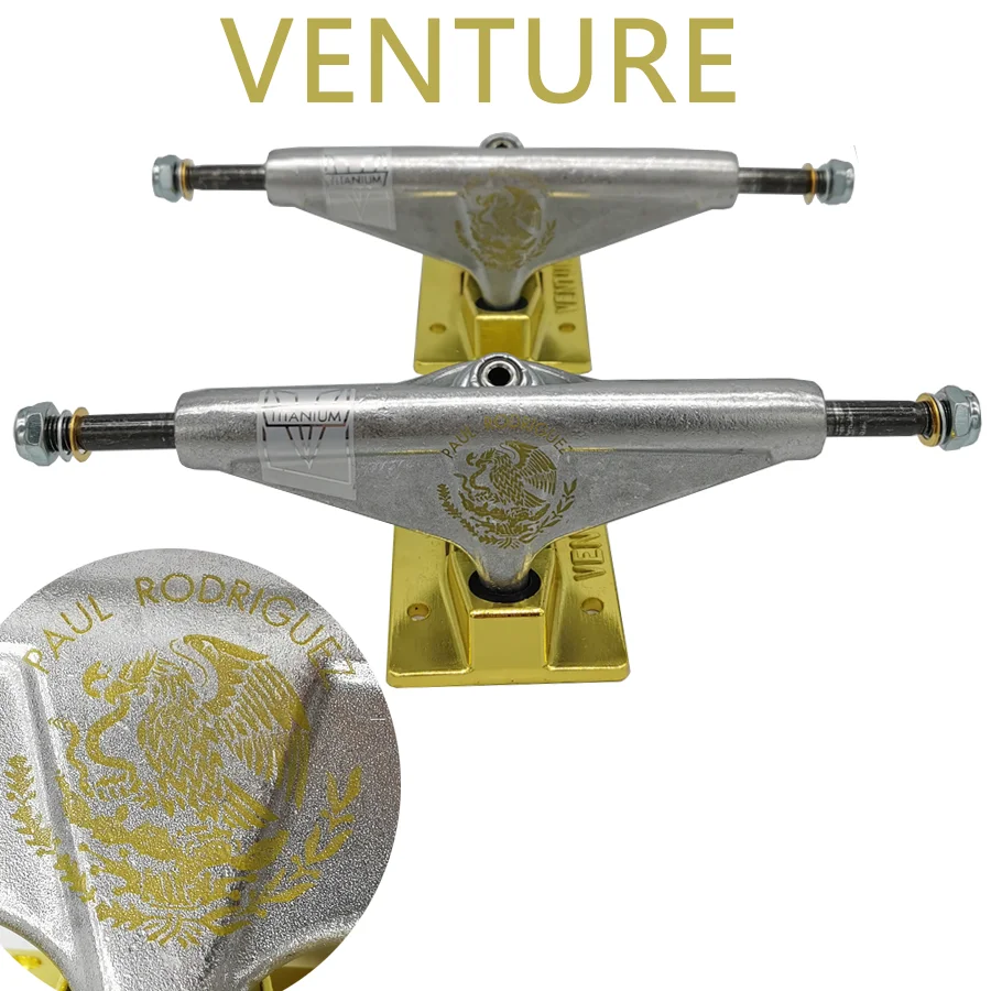 

Original 5.25inch VENTURE skateboard trucks hollow good quality professional level skateboard truck