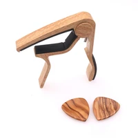 metal tuning clip with wood picks guitar tuner capo for guitar ukulele tuning musical instrument accessories guitar clip