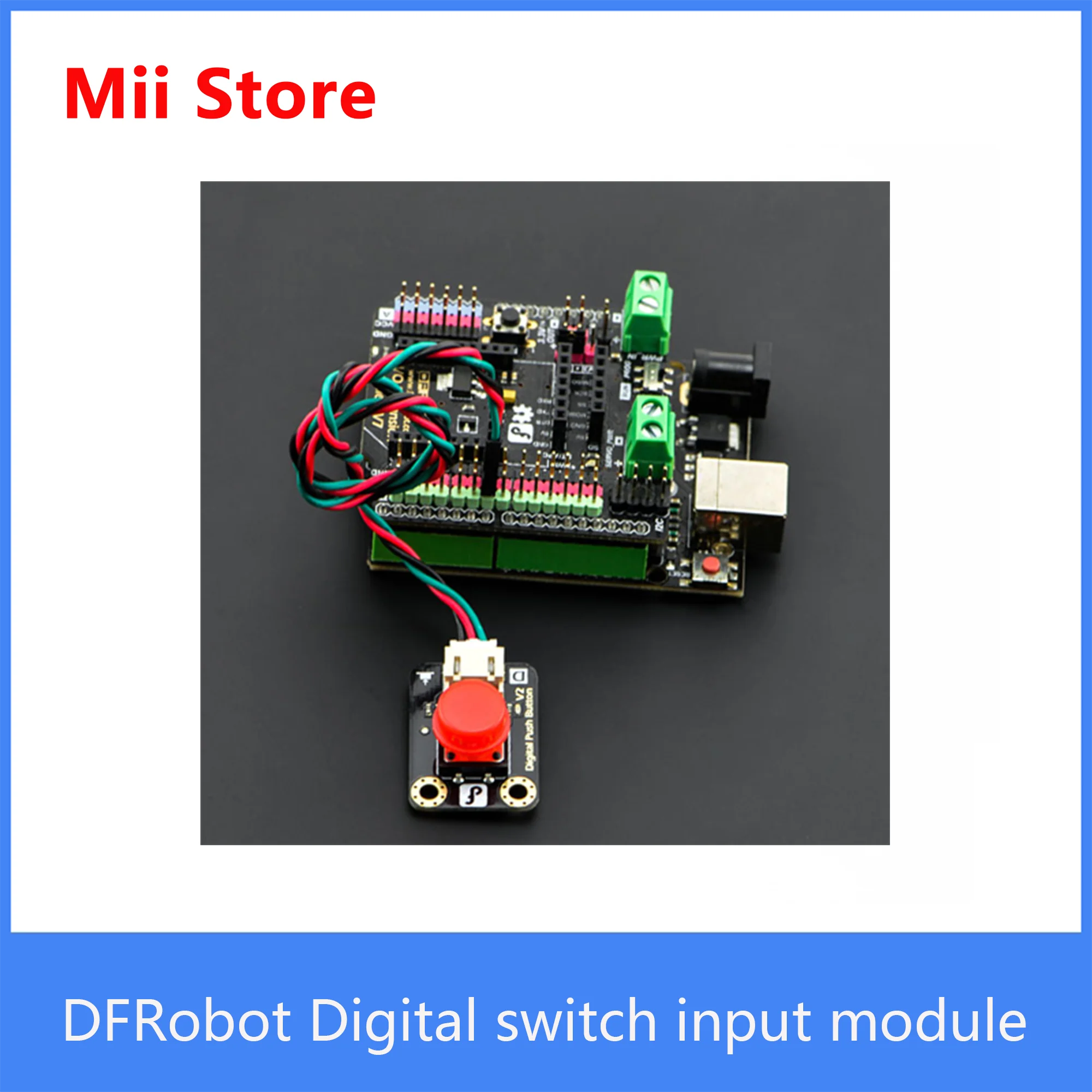 DFRobot подходит для цифрового большого модуля Arduino цвет кнопки случайный и приятный