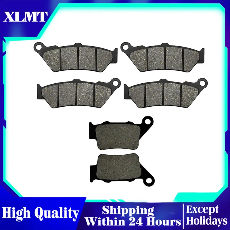 Motorcycle Front and Rear Brake Pads Disks for BMW G650 Xchallenge Xcountry G650GS F650CS F650GS F650ST F700GS F800GS Adventure