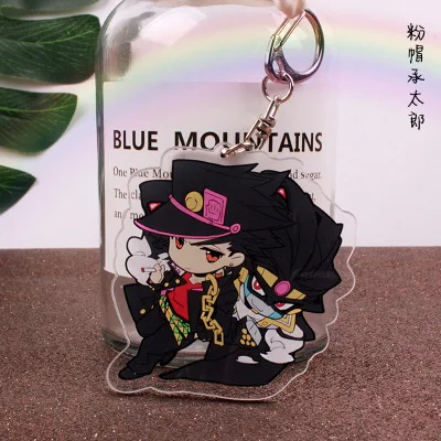 Необычный акриловый брелок в стиле аниме Jotaro Joseph Joestar Бруно букциарати, кулон для мужчин и женщин, брелки llaveros