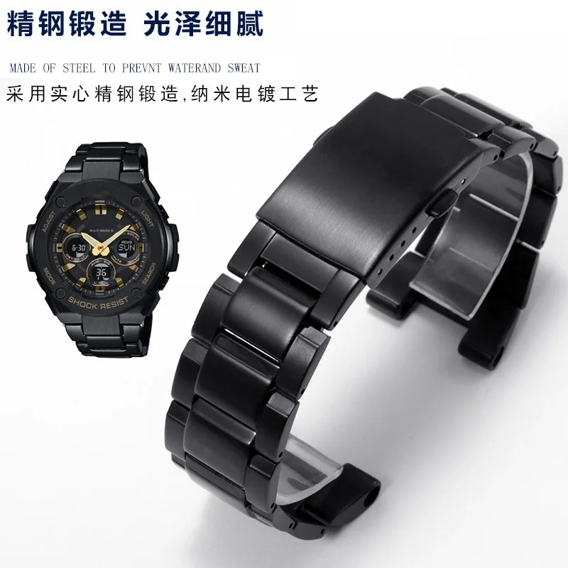 Ремешок для часов из нержавеющей стали 316L Casio G-SHOCK W400 ремешок GSHOCK классический