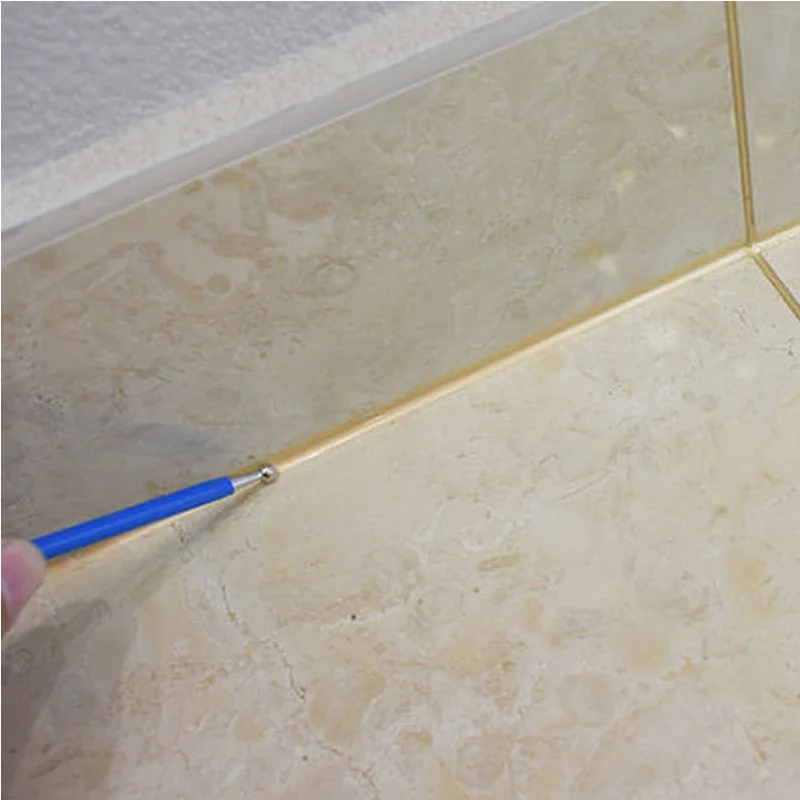 

4pcs Double Steel Pressed Ball Tile Grout Tools Repairing Floor Pressure Stick Home wall Gap Scraping Construction Hand Tools