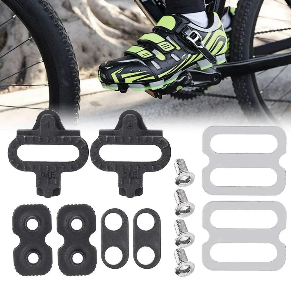 

Bike Pedal Cleats Mountain Bicycle Shoes Cleats Pedal Locking Plate Accessory For Outdoor Cycling Road Bike Bicycle Cleat