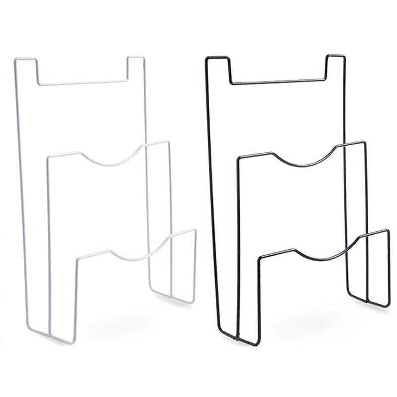 

Fowecelt Kitchen Organizer Storage Rack Pot Lid Plate Cutting Board Holder Dish Drainer Tray Space Saving Kitchen Accessories