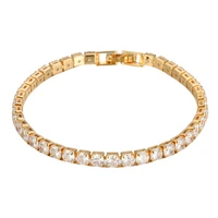 womens round zircon bracelet 3a zircon high quality classic fashion fashion jewelry