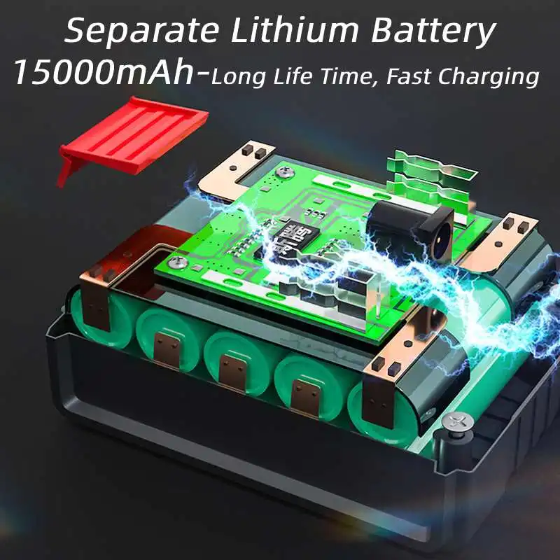 Цена 300 Вт, 30000 мАч, 30 бар, беспроводная Автомойка высокого давления, водяной пистолет, Портативная стиральная машина высокого давления для батаре... Pаспродажа 300 Вт, 30000 мАч, 30 бар, беспроводная Автомойка высокого давления, водяной пистолет, Портативная стиральная машина высокого давления для батаре...