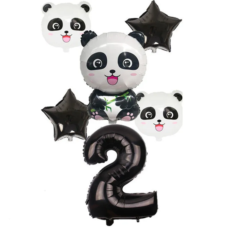 

OEIN Cartoon Panda Theme Birthday Party Decorations Kids Disposable Tableware Set Plate Napkins Cup Baby Shower Party Supplies