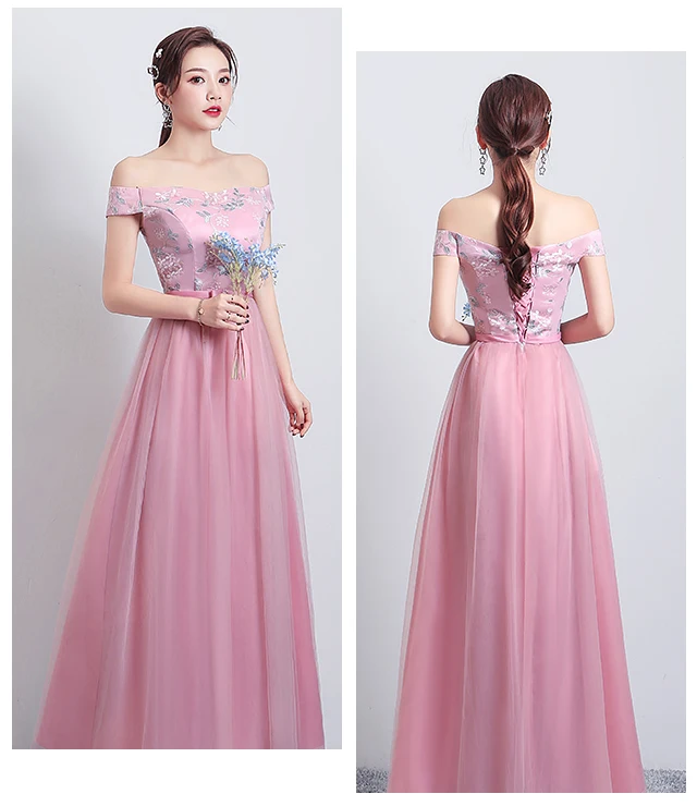 Серые платья подружек невесты элегантные вечерние для женщин свадебные гостей