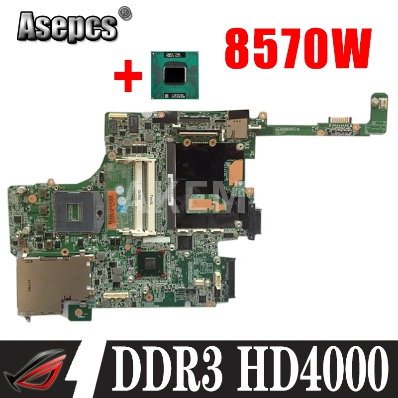 Asepcs 690643-001     Hp Elitebook 8570W DDR3 HD4000 J8A   