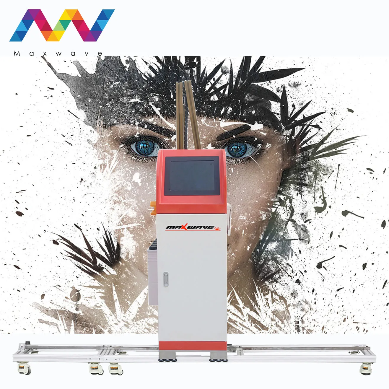 Koop Uv Inkjet Verticale 3D Plotter Inkjet Printer Muurschildering Muur Art Zeescape Drukmachine Voor Robot Schilderen Op Muur