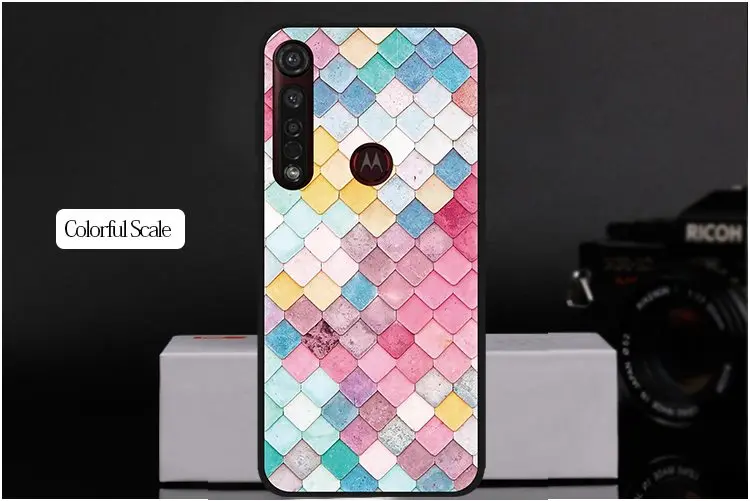 Чехол для Motorola Moto G8 Plus, мягкий матовый чехол с милыми животными и цветочным мрамором для Moto G8 play one macro, силиконовый чехол для телефона s