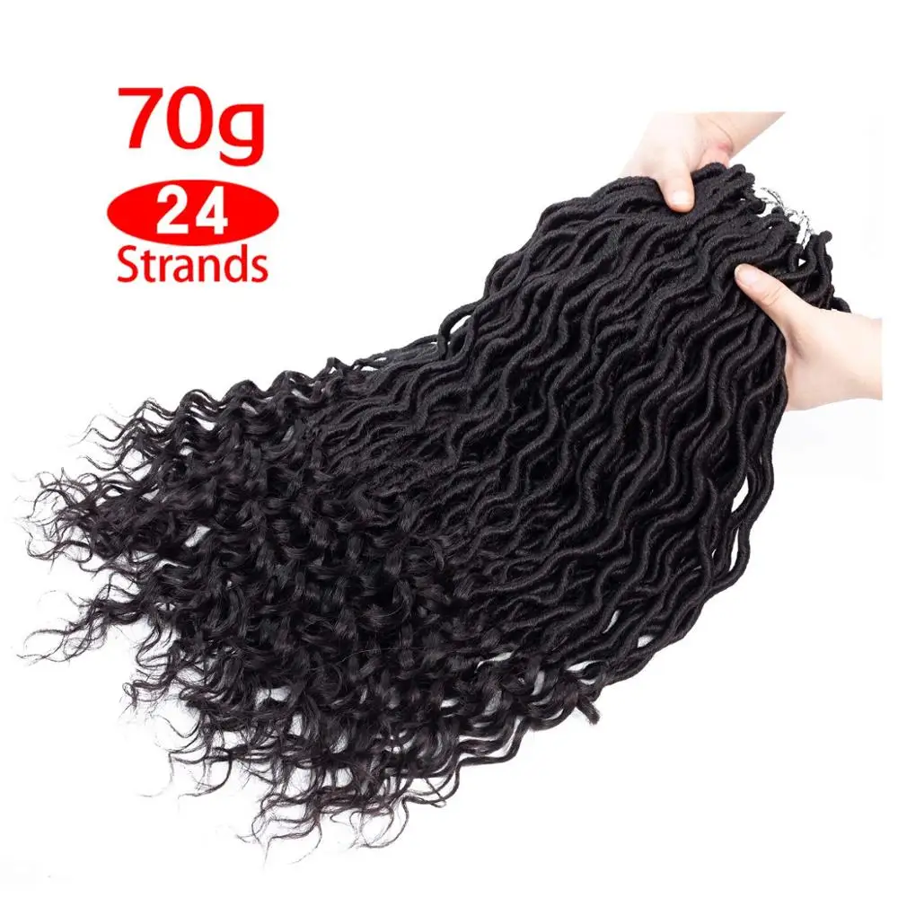 Черные звезды искусственные локоны в стиле кроше волосы глубокая волна плетение