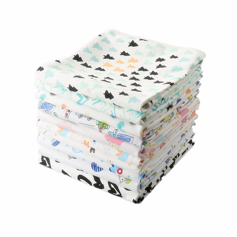 Мультяшные Детские Водонепроницаемые пеленки для мочи многоразовые младенцев