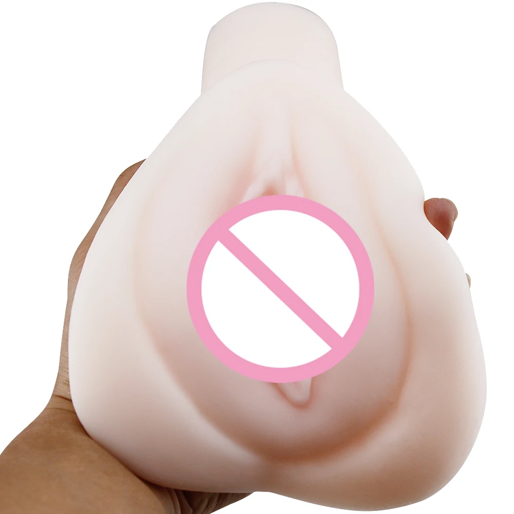 S/M/L Большой карманный Тип киска силиконовая Реалистичная Вагина для мужчин