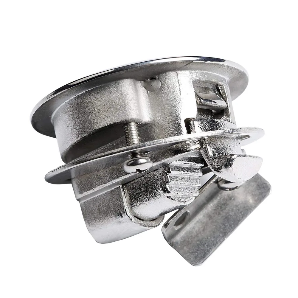 

Marine Slam Latch Boat Hatch Pull Stainless Steel 2" Boat Deck Hatch Lift Flush Mount Pull Latch Caravan Door Latch