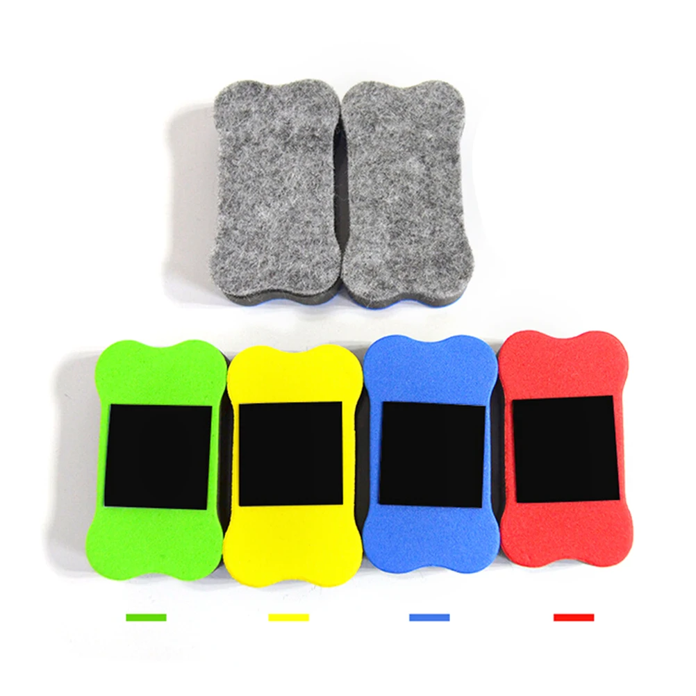 Магнитный ластик для чистки досок очиститель милые кости доски офиса школы