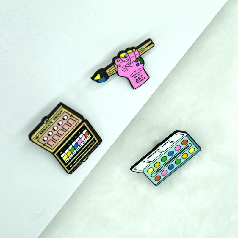 XEDZ модная клавиатура художник доска для рисования Кисть Живопись порошок