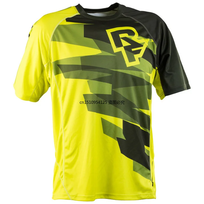 

2021 bike jerseys motocross racing Jersey Quick Dry Motorcycle MTB Mountain bike downhill DH Short sleeve Jersey